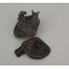 Devio luce Vespa 54-57 coperchio ottone