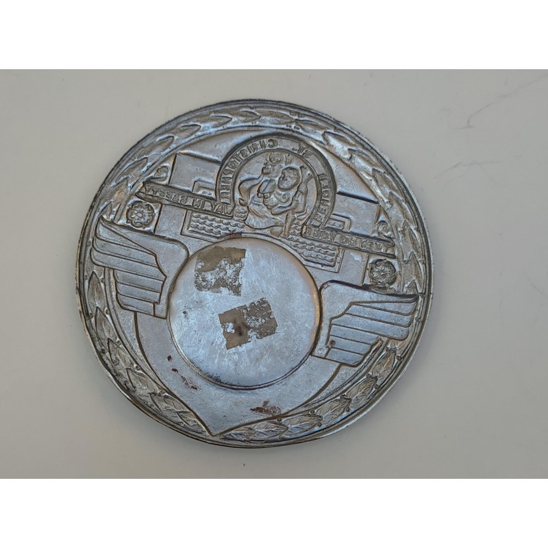 Placca smaltata Royal Air Force S. Cristoforo cm 9