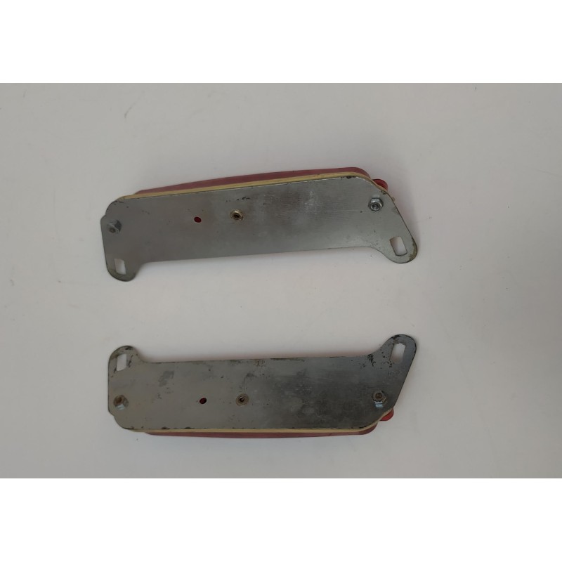 Coppia luci supplementari targa per Vespa, Lambretta e moto
