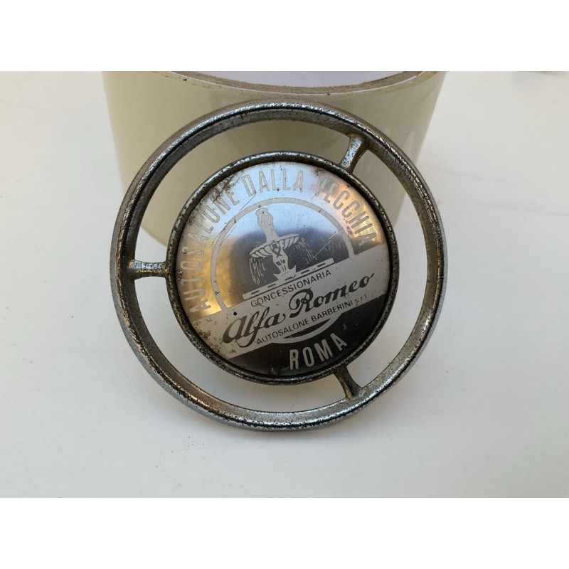 Targhetta pubblicitaria Alfa Romeo
