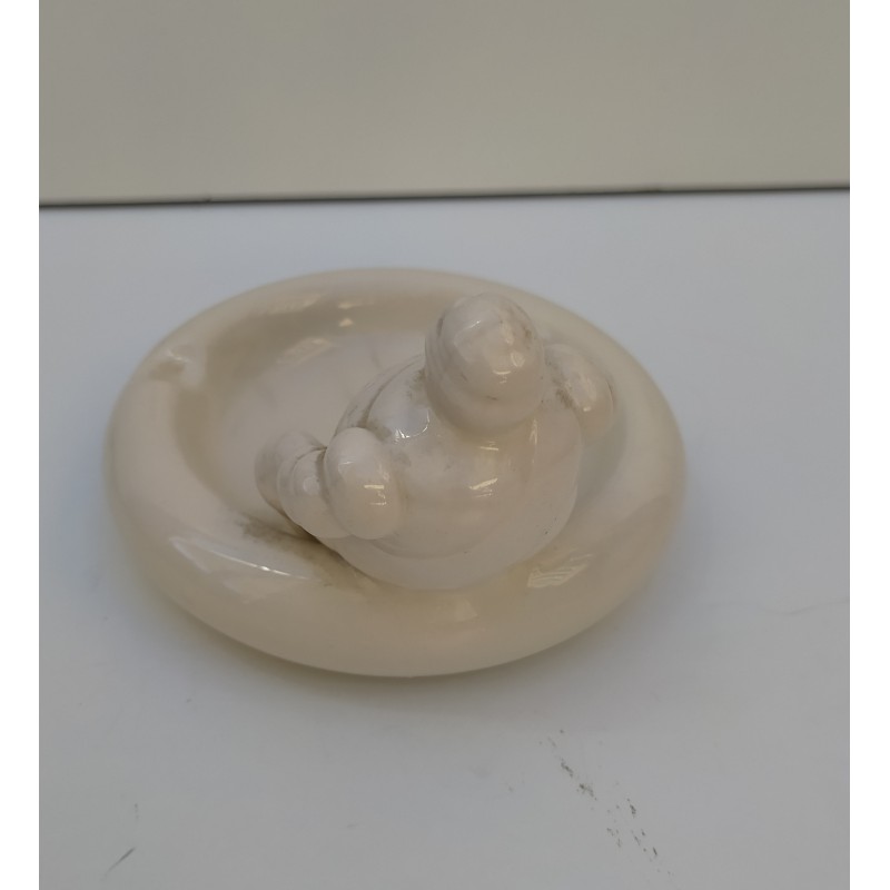 Bibendum posacenere in ceramica