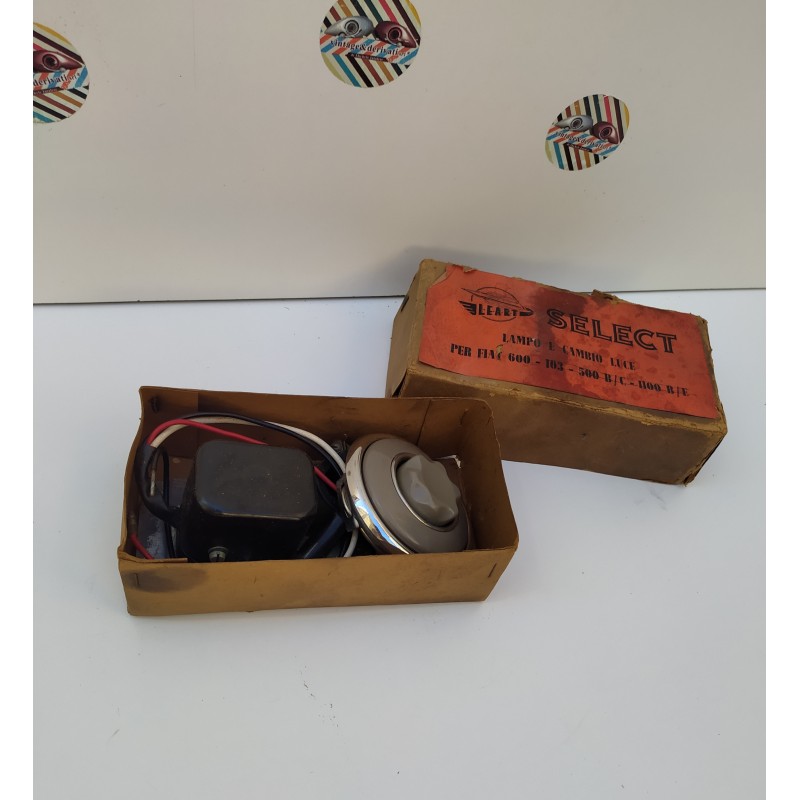 Accessorio auto Select Lampo e cambio luce per Fiat 600/103/500 B-C e 1100 B-E