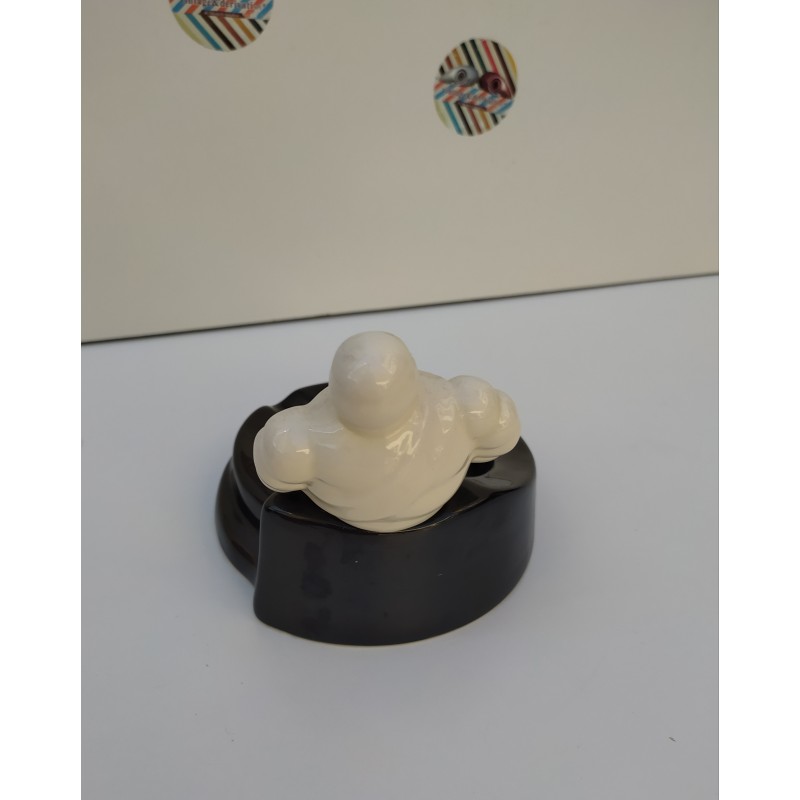 Gadget Bibendum Michelin Posacenere in ceramica
