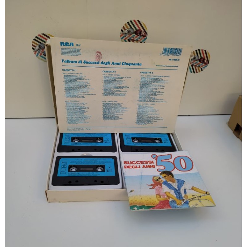 Album musicassette RCA cm 17x24