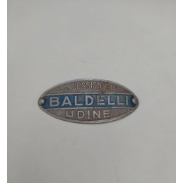 Targhetta Concessionario Baldelli Udine cm 6