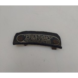 Targhetta Sella "Prestigio"