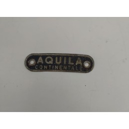 Targhetta  Sella Aquila Continentale