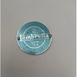 Targhetta Lambretta 125