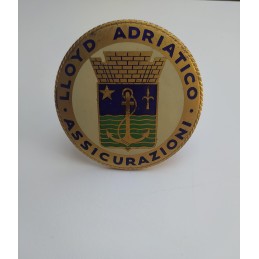 Placca Assicurazioni Lloyd Adriatico cm 7,5