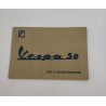 Libretto uso e manutenzione Vespa 50