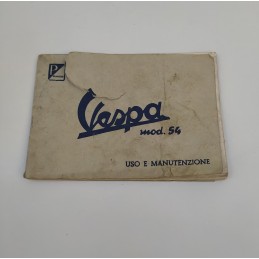 Libretto uso e manutenzione Vespa 54