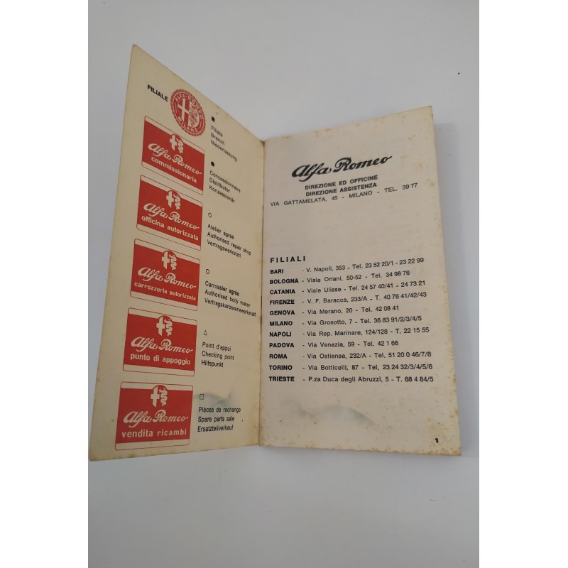 Guida Alfa Romeo servizio