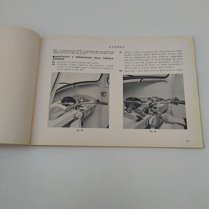 Libretto istruzioni Motofurgone Lammbretta pag.160