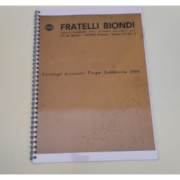 Catalogo accessori Vespa e Lambretta 1966 Copia a colori