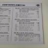 Listino Contachilometri Rolle 1957 copia a colori