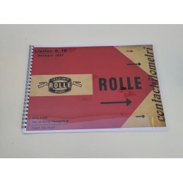 Listino Contachilometri Rolle 1957 copia a colori