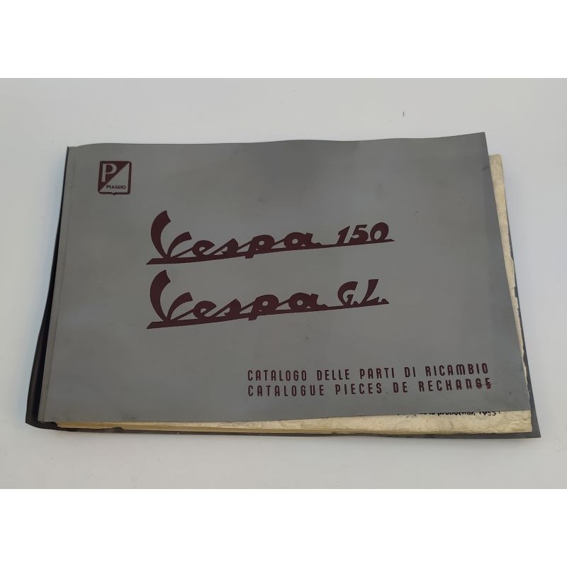 Catalogo originale Parti di ricambio Vespa 150
