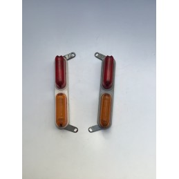 Coppia luci targa per Vespa, Lambretta e Moto