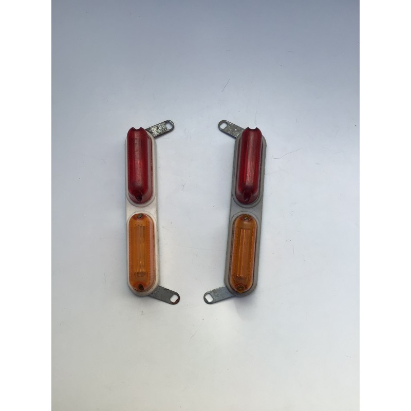 Coppia luci targa per Vespa, Lambretta e Moto