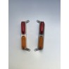 Coppia luci targa per Vespa, Lambretta e Moto