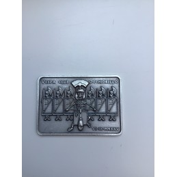Placca Vespa Club Occhiobello cm 8x6
