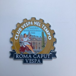 Placca Roma Caput Vespa cm 8x8