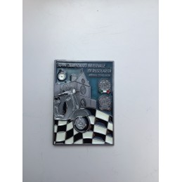 Placca Tappa campionato invernale regolarità Assisi cm 6x9