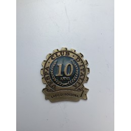 Placca Vespa Club Italia Bolsena Cm 5x6