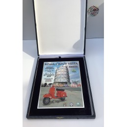 Placca Roma Caput Vespa  cm 15x20