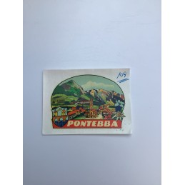 Decalcomania Pontebba originale all’acqua