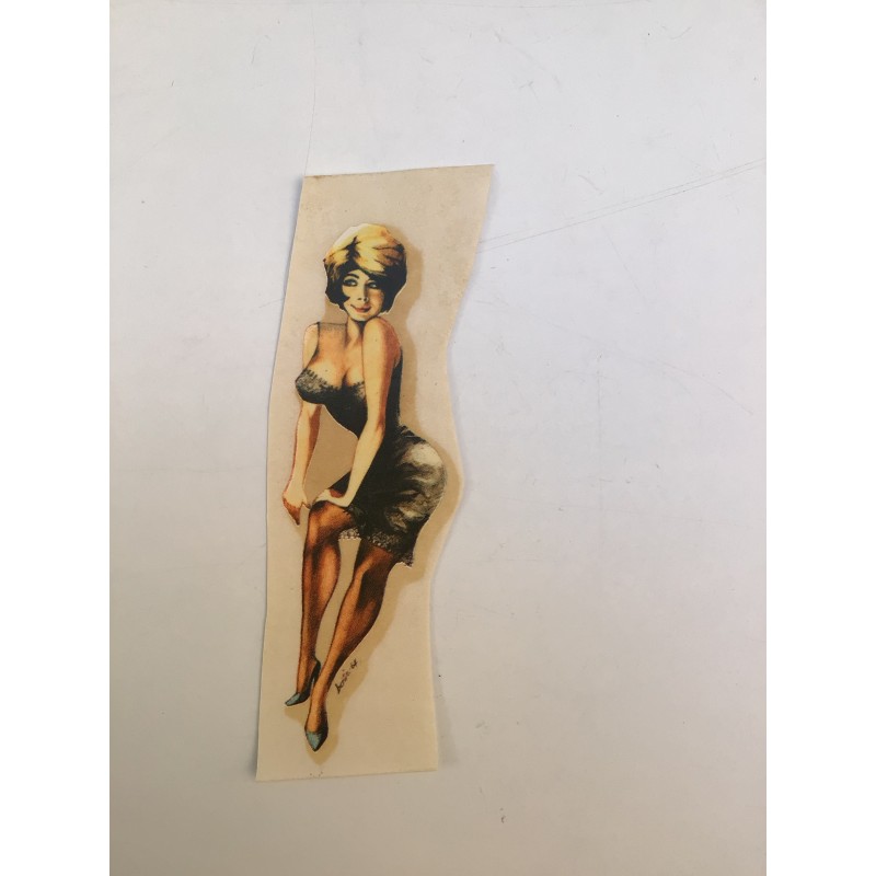 Decalcomania Pin up originale all’acqua
