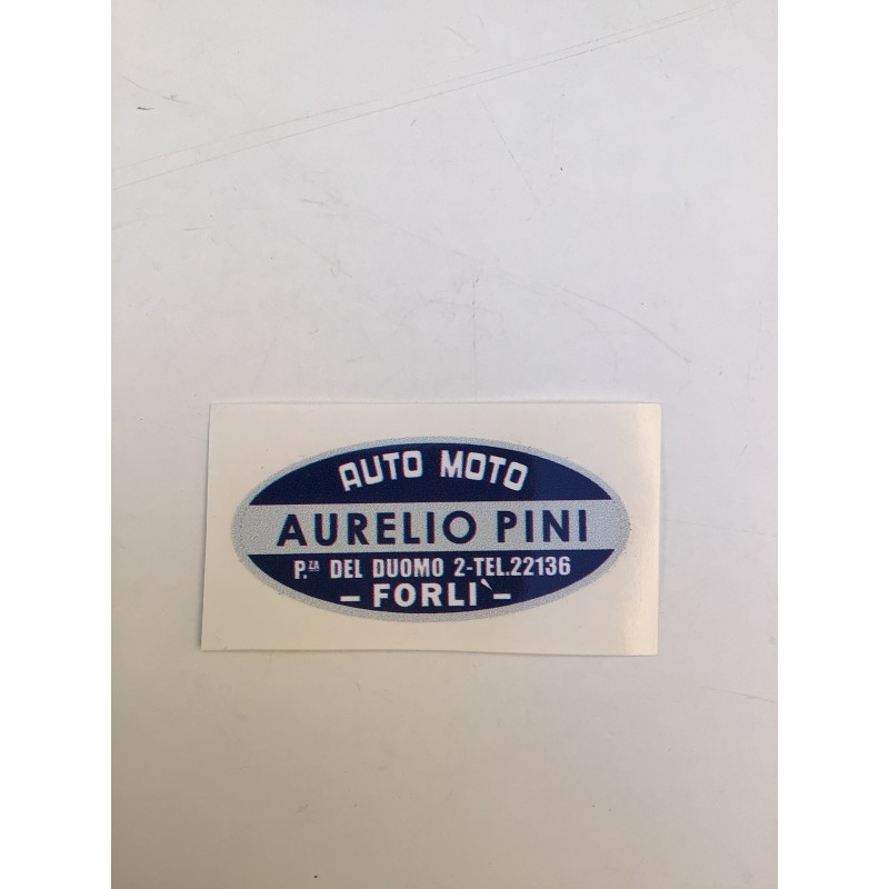 Adesivo concessionario Pini Forlì