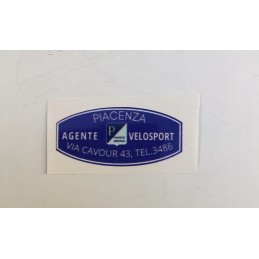 Adesivo concessionario  Velosport Piacenza