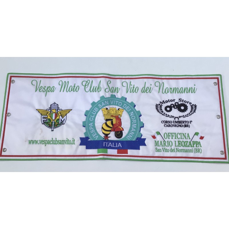 Fascia Moto Club S.Vito dei Normanni in tessuto