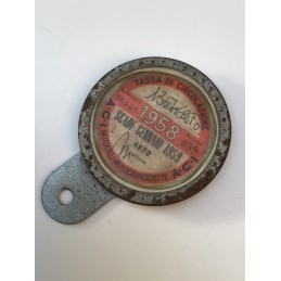 Portabollo con Bollo 1958
