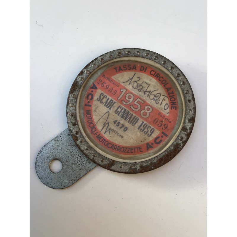 Portabollo con Bollo 1958