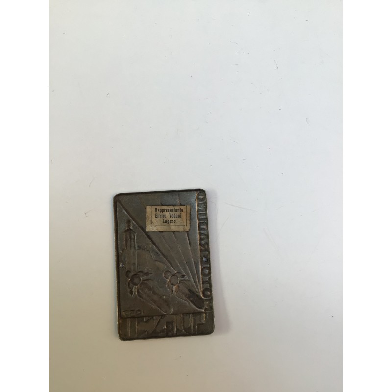 Placca motoraduno cm 5,5x4,5