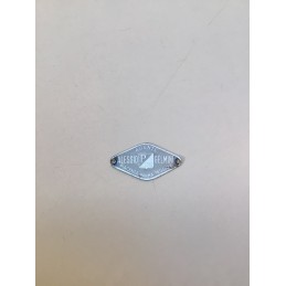 Targhetta concessionario Gelmini cm 5x2,5