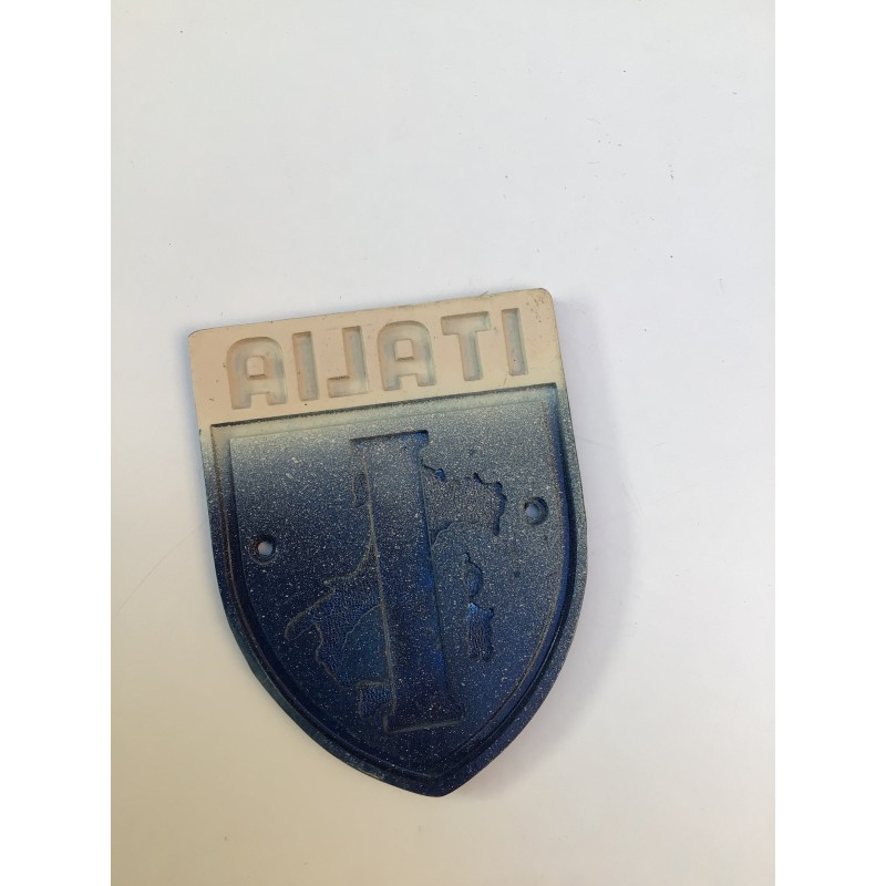 Placca Italia in resina cm 10x7,5
