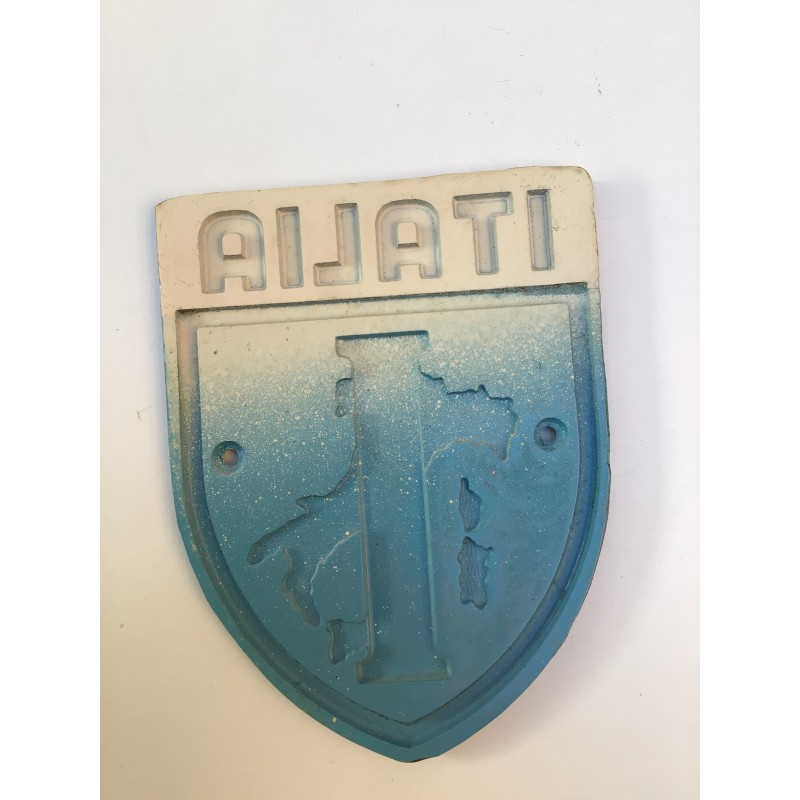 Placca Italia in resina cm 10x7,5