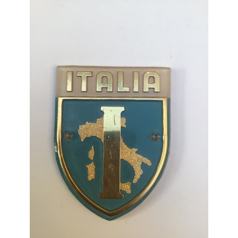 Placca Italia in resina cm 10x7,5