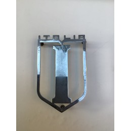 Placca Italia gadget auto in metallo cm 14x9