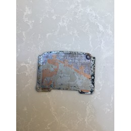 Placca raduno lambrettistico cm 4,5x6