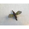 Libellula metallo e smalto cattedrale creste da faro