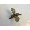 Libellula metallo e smalto cattedrale creste da faro