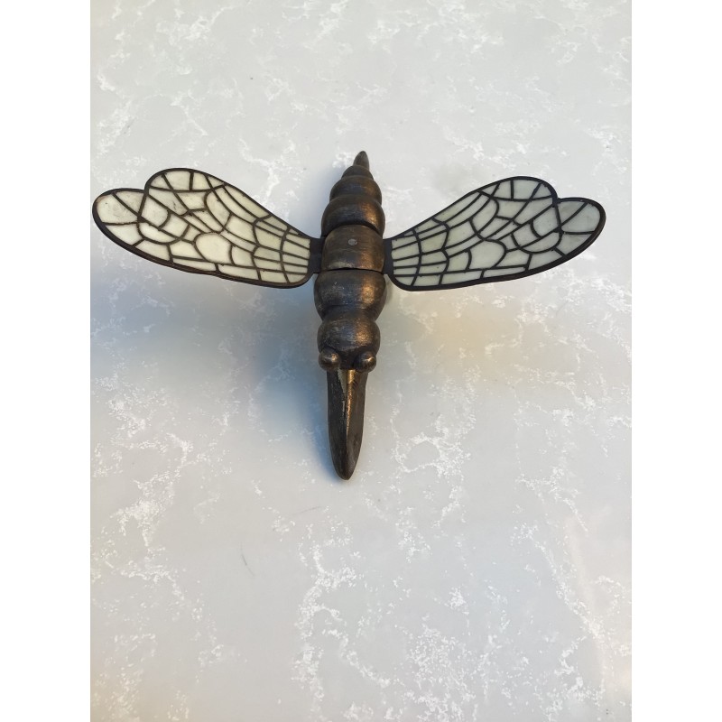 Libellula cresta da faro metallo e smalto cattedrale