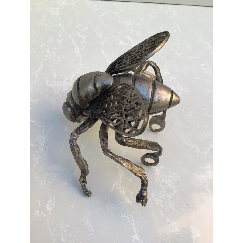 “Fly Bigster”silver accessorio manubrio Vespa Faro Basso