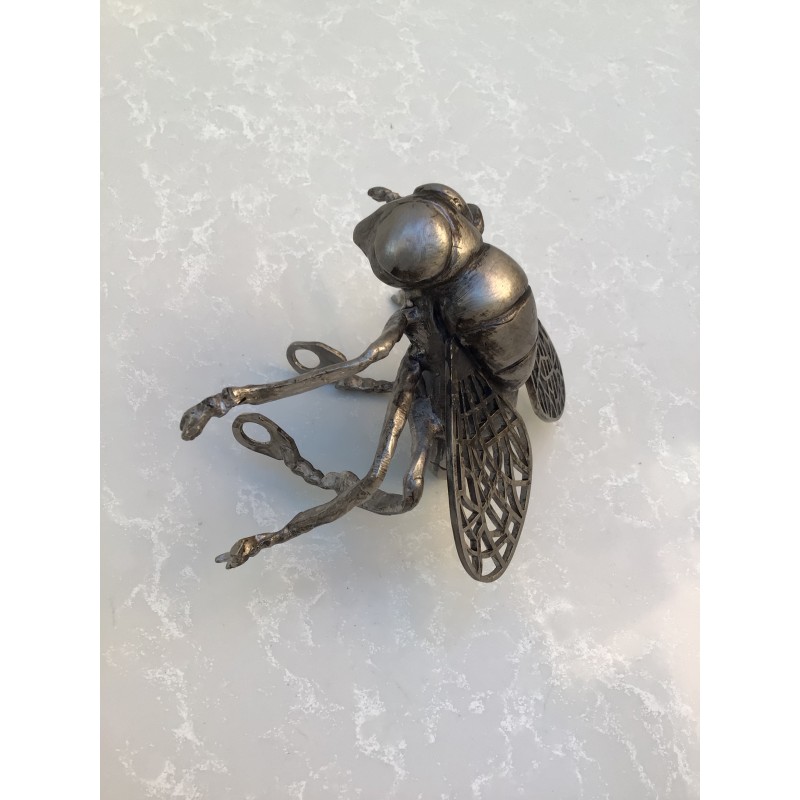 “Fly Bigster”silver accessorio manubrio Vespa Faro Basso