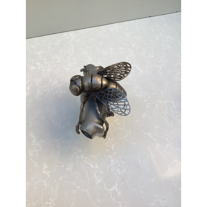 “Fly Bigster”silver accessorio manubrio Vespa Faro Basso