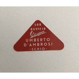 Adesivo concessionario D’Ambrosi